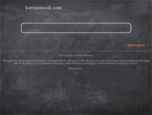 Tablet Screenshot of kurniamusik.com